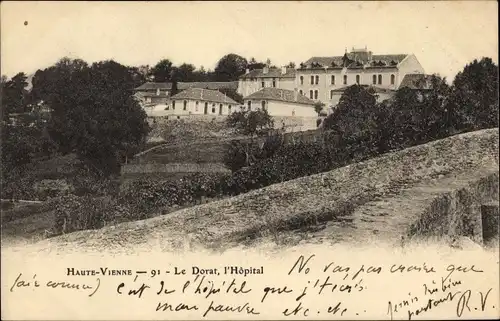 Ak Le Dorat Haute Vienne, L'Hopital