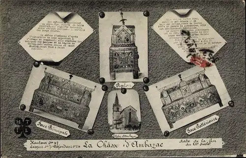 Ak Ambazac Haute Vienne, La Chasse d'Ambazac, L'Eglise Saint Antoine