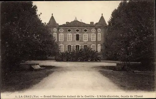 Ak La Crau Var, Grand Seminaire Aubert de la Castille