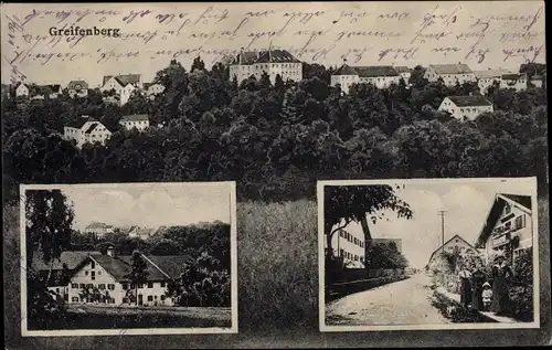 Ak Greifenberg in Oberbayern, Ortsansichten, Schloss
