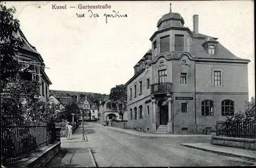 Ak Kusel in der Pfalz, Gartenstraße