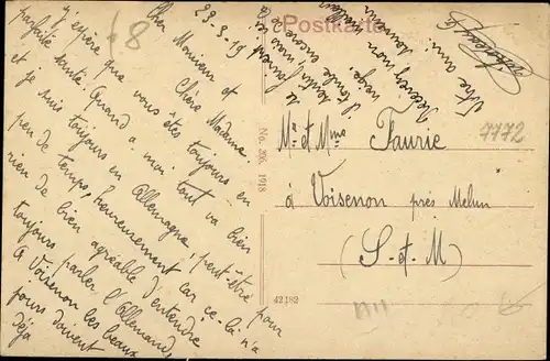 Ak Kusel in der Pfalz, Gartenstraße