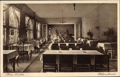 Ak Helenabrunn Viersen in Nordrhein Westfalen, Restaurant Haus Dücker, Innenansicht