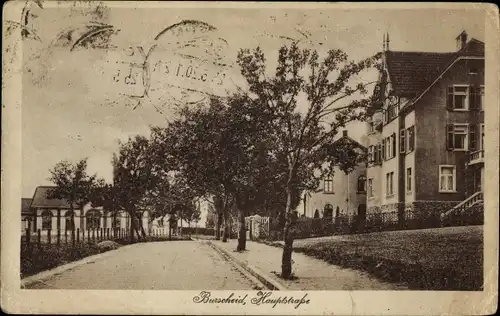 Ak Burscheid in Nordrhein Westfalen, Hauptstraße