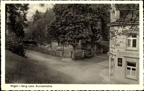 Ak Hilgen Burscheid Rheinisch Bergischen Kreis, Ausflugsgaststätte Bruchermühle