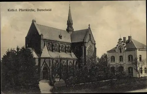 Ak Burscheid in Nordrhein Westfalen, Katholische Pfarrkirche