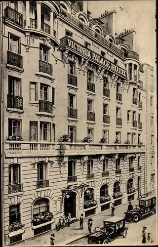 Ak Paris VI, Victoria Palace Hotel, Rue Blaise Desgoffe