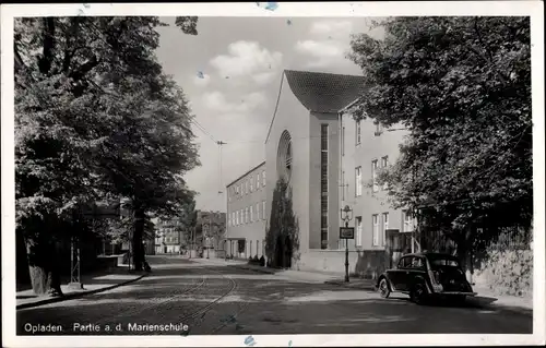 Ak Opladen Leverkusen im Rheinland, Marienschule