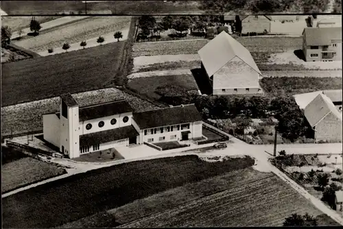 Ak Hochelheim, Fliegeraufnahme, Kathol. Kirche