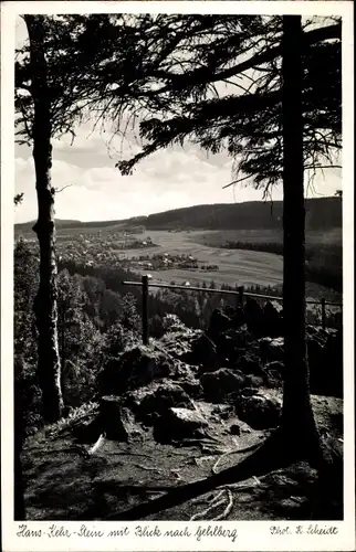 Ak Gehlberg Suhl in Thüringen, Panorama, Hans Kehr Stein