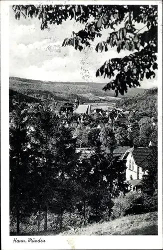 Ak Hann. Münden in Niedersachsen, Panorama