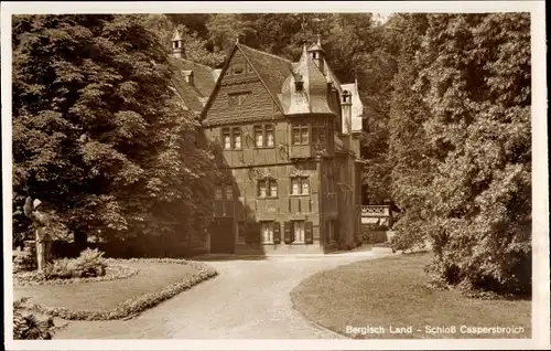 Ak Ohligs Solingen in Nordrhein Westfalen, Schloss Caspersbroich im Ittertal