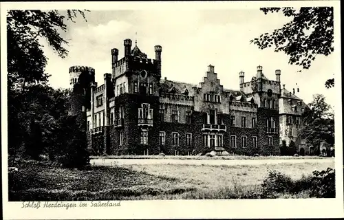 Ak Herdringen Arnsberg im Sauerland, Schlossansicht