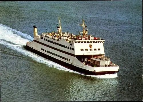 Ak Fährschiff MS Nordfriesland, Linie Dagebüll Wyk Wittdün