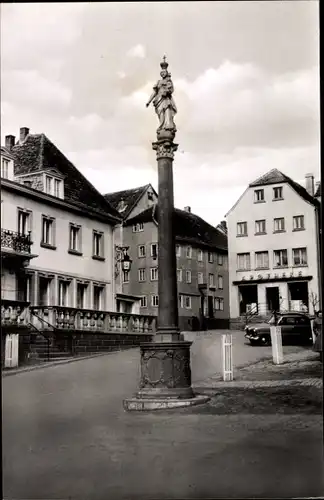 Ak Buchen im Odenwald Baden, Marktplatz