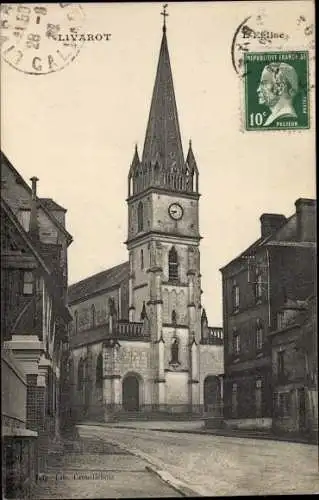 Ak Livarot Calvados, L'Eglise