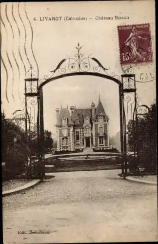 Ak Livarot Calvados, Chateau Bisson