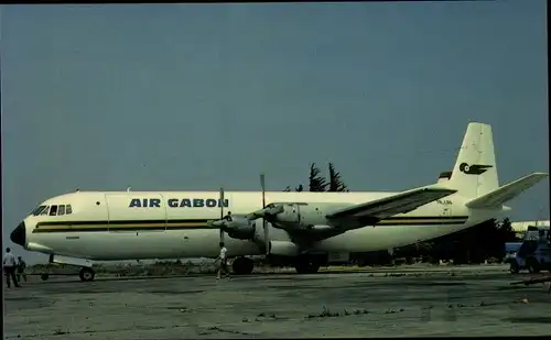 Ak Gabunisches Frachtflugzeug, Air Gabon, TR-LBA Vickers Vanguard