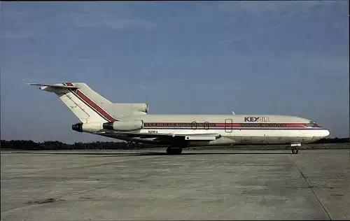 Ak Amerikanisches Passagierflugzeug, Key Air, Boeing 727-22