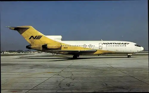 Ak Amerikanisches Passagierflugzeug, Northeast, Boeing 727-95