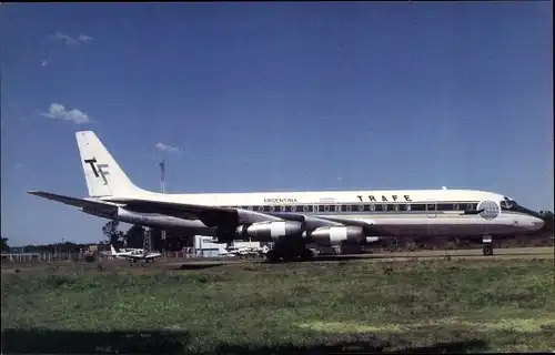 Ak Argentinisches Passagierflugzeug, TRAFE Argentina, McDonnell Douglas DC-8-33, LV-LTP