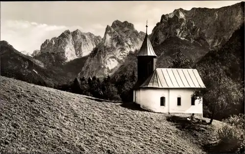 Ak Ebbs in Tirol, Antoni Kapelle, Antoniuskapelle im Kaisertal