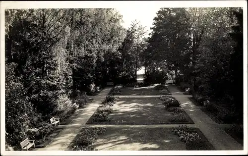 Foto Polczyn Zdrój Bad Polzin Pommern, Parkpartie