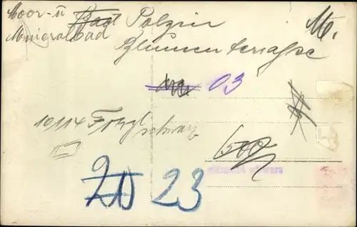 Foto Ak Polczyn Zdrój Bad Polzin Pommern, Blumenterrasse