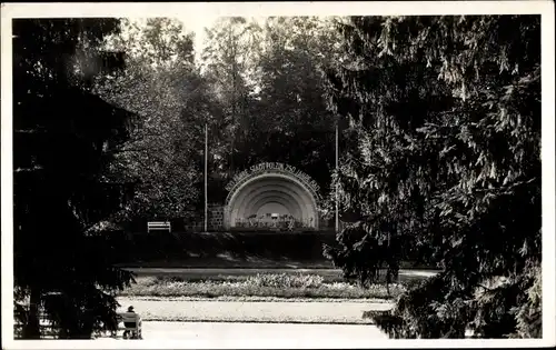 Foto Ak Polczyn Zdrój Bad Polzin Pommern, Konzerthalle