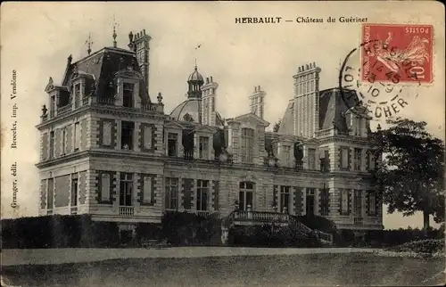 Ak Herbault Loir-et-Cher, Chateau de Guerinet