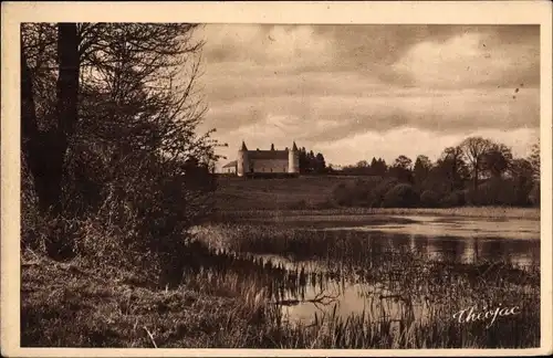 Ak Les Grands Chezeaux Haute Vienne, Chateau de Rhodes