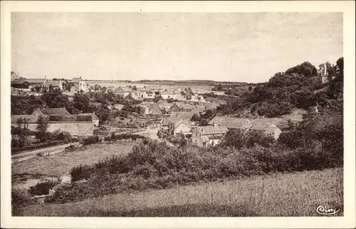 Ak Cruzy le Châtel Yonne, Le Val