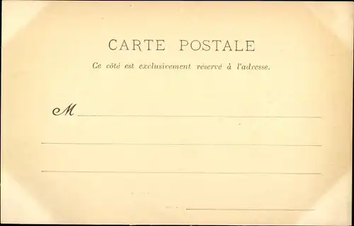 Ak Montauban Tarn et Garonne, Allee de Mortarieu