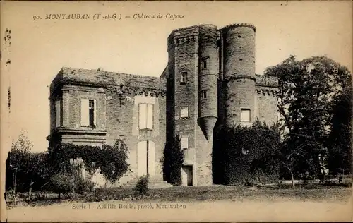 Ak Montauban Tarn et Garonne, Chateau de Capoue