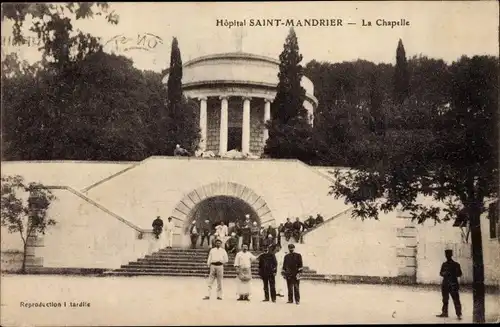 Ak Sainte Mandrier Var, Hopital, La Chapelle