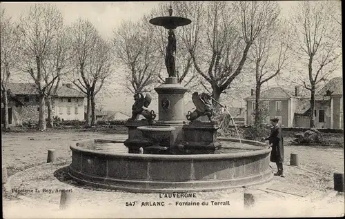 Ak Arlanc Puy de Dôme, Fontaine du Terrail