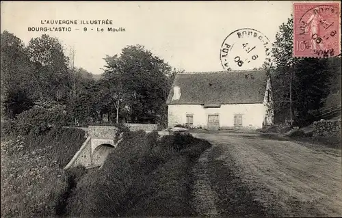 Ak Bourg Lastic Puy de Dôme, Le Moulin