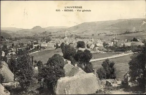 Ak Besse Puy de Dôme, Vue generale