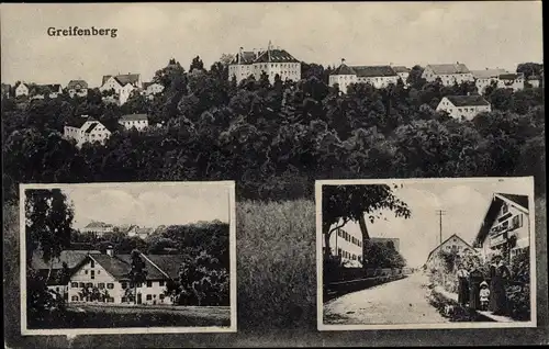 Ak Greifenberg in Oberbayern, Ortsansichten, Schloss