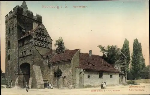 Ak Naumburg an der Saale, Marientor