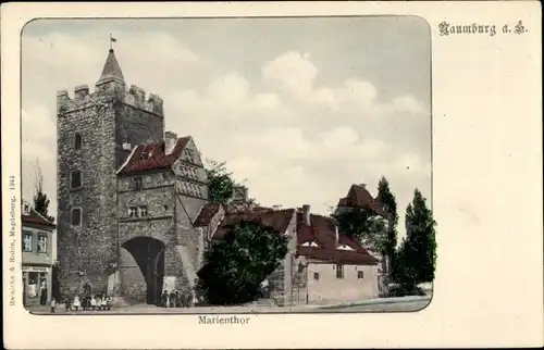 Ak Naumburg an der Saale, Marientor