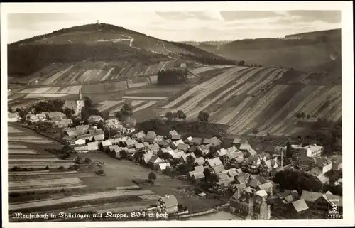 Ak Meuselbach in Thüringen, Fliegeraufnahme, Klinke 11208