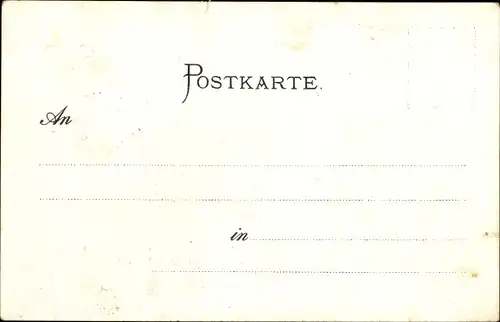 Passepartout Litho Prinzregent Luitpold von Bayern, 80. Geburtstag 1901