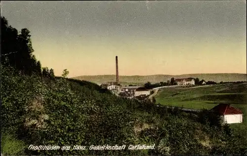 Ak Großrhüden Rhüden Seesen am Harz, Gewerkschaft Carlsfund
