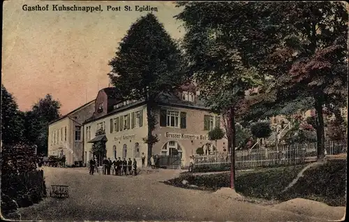 Ak Kuhschnappel Sankt Egidien in Sachsen, Gasthof Kuhschnappel