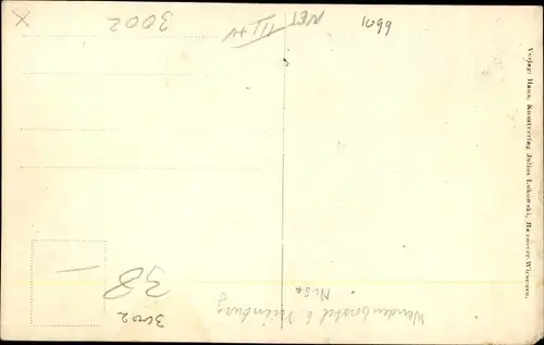 Ak Wennebostel Wedemark in Niedersachsen, Geschäftshaus, Villa von Mandelsloh