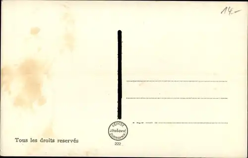 Ak König Nikola von Montenegro und Königin Milena