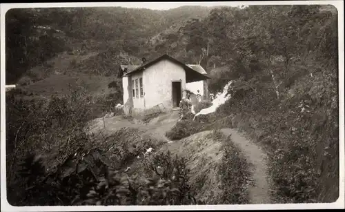 Foto Ak Alta Floresta Brasilien, Wohnhaus