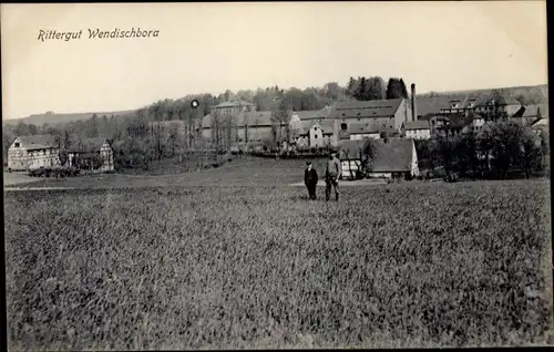 Ak Wendischbora Nossen in Sachsen, Rittergut