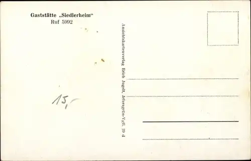 Ak Zwickau in Sachsen, Siedlung Nord, Frühlingsstraße